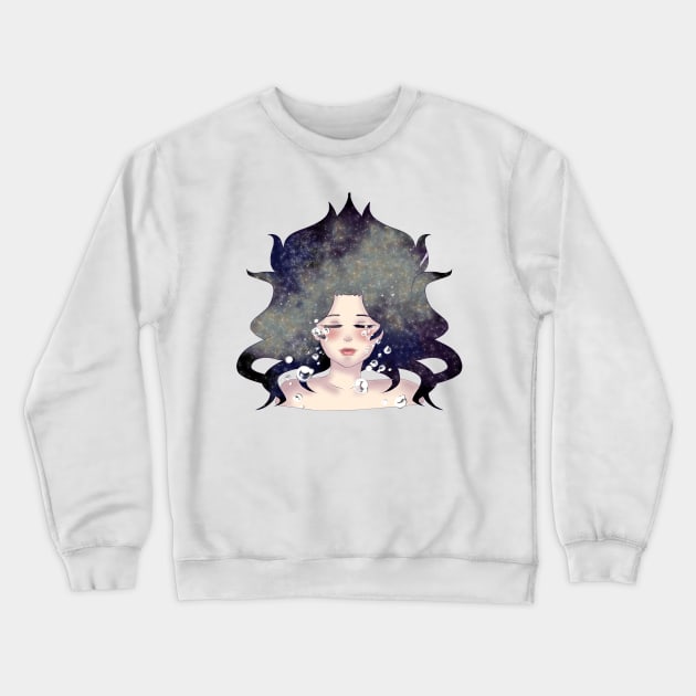 Tears Crewneck Sweatshirt by McSueMe